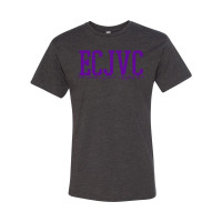 ECJVC | ECJVC Block Script Logo | Cotton T-Shirts