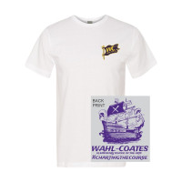 Wahl-Coates | Front/Back Charting the Course | Cotton Tee | Multiple Colors