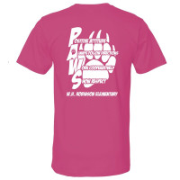 WH Robinson Cotton Tee | Paws Front/Back Logo | Multiple Colors