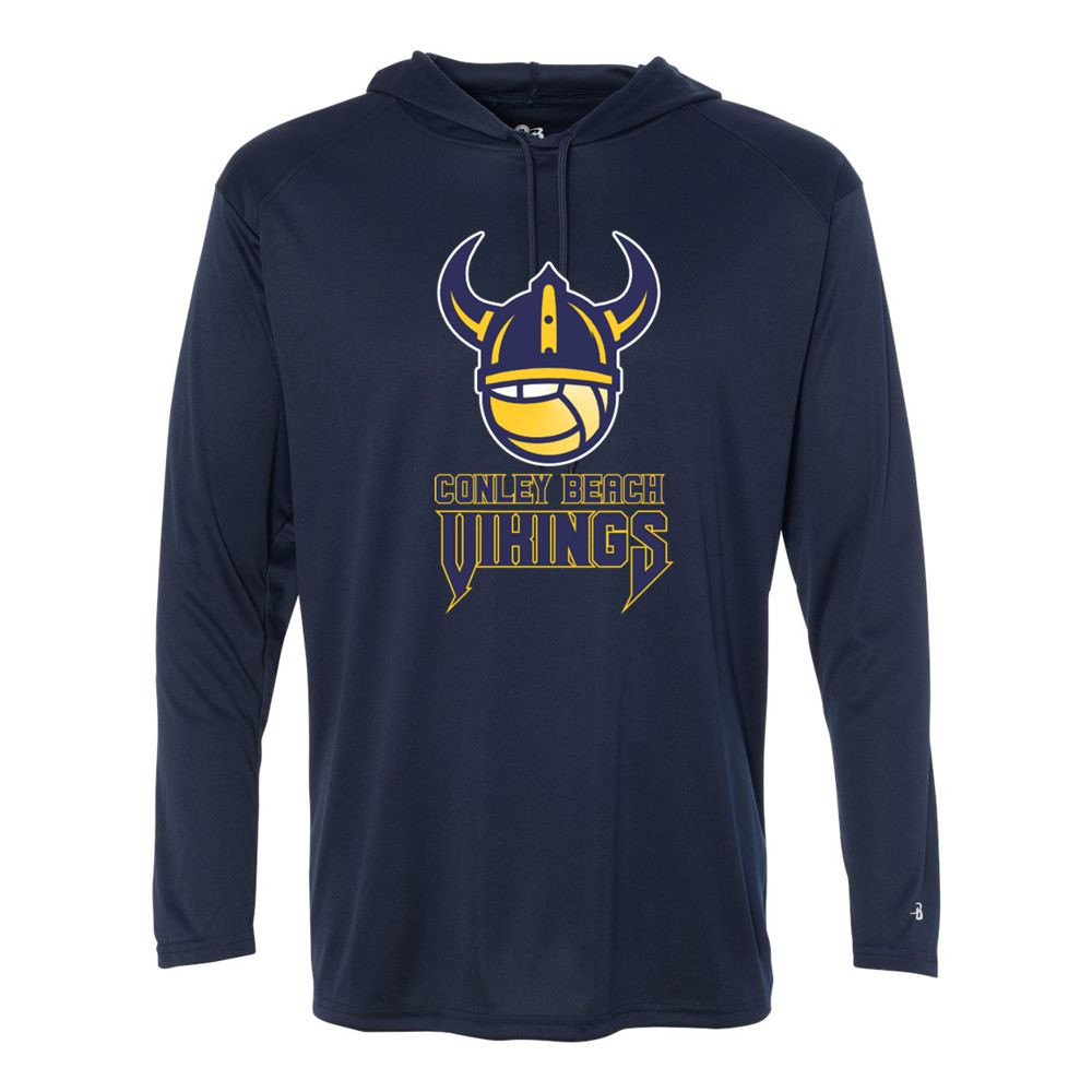Conley Beach | Hooded Performance T-Shirt 