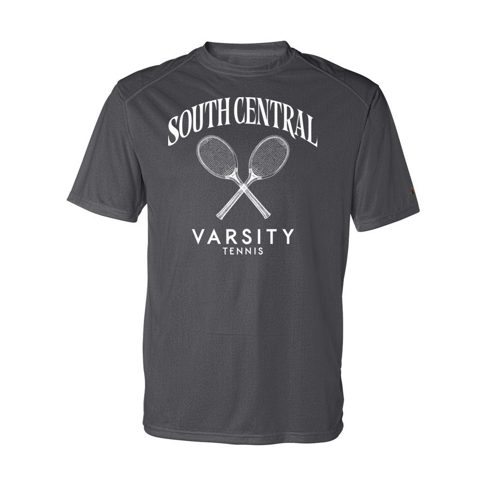 South Central Tennis | Crossed Rackets Logo | Short-Sleeve Performance Tee