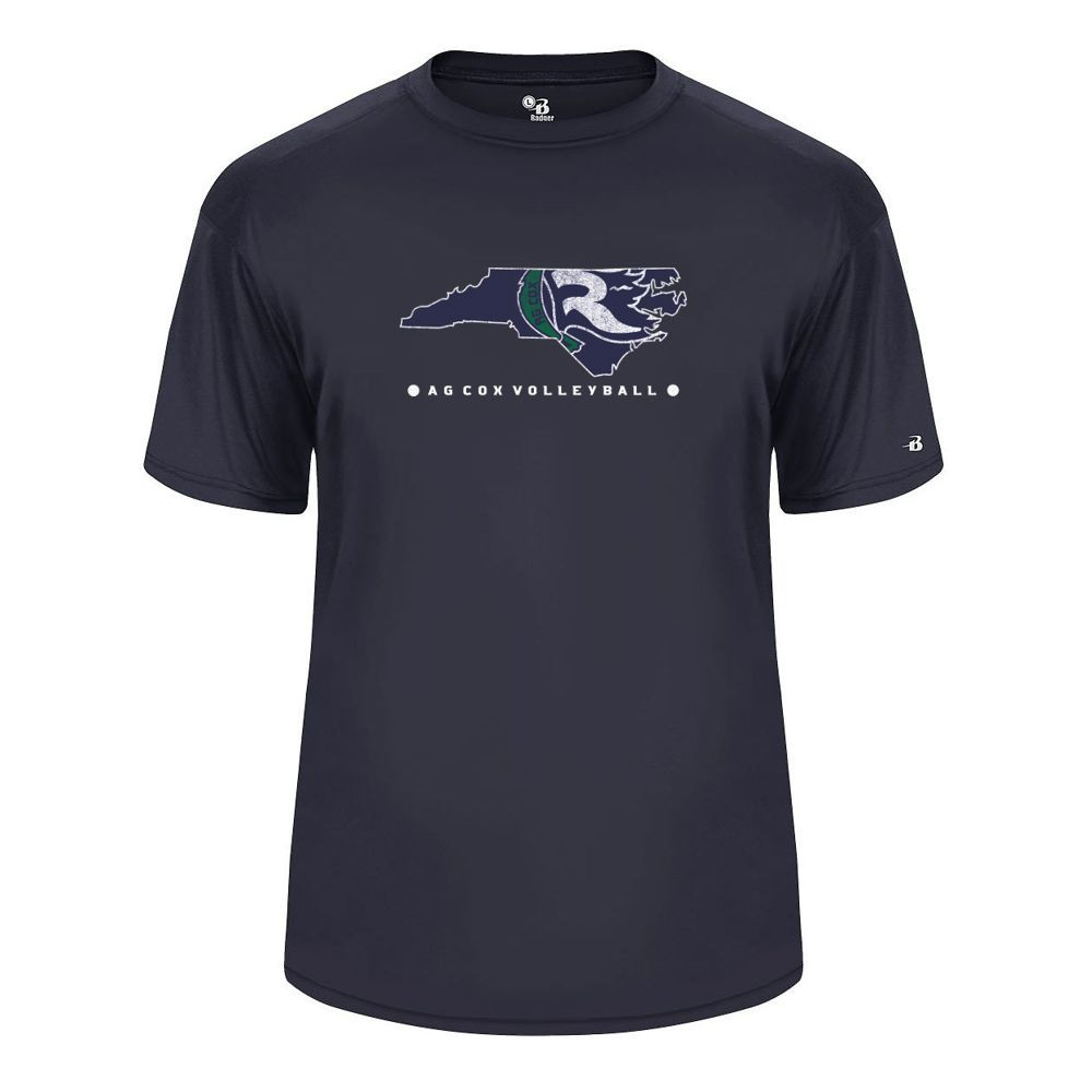 AG Cox Volleyball | Short-Sleeve Performance Tee | Multiple Colors