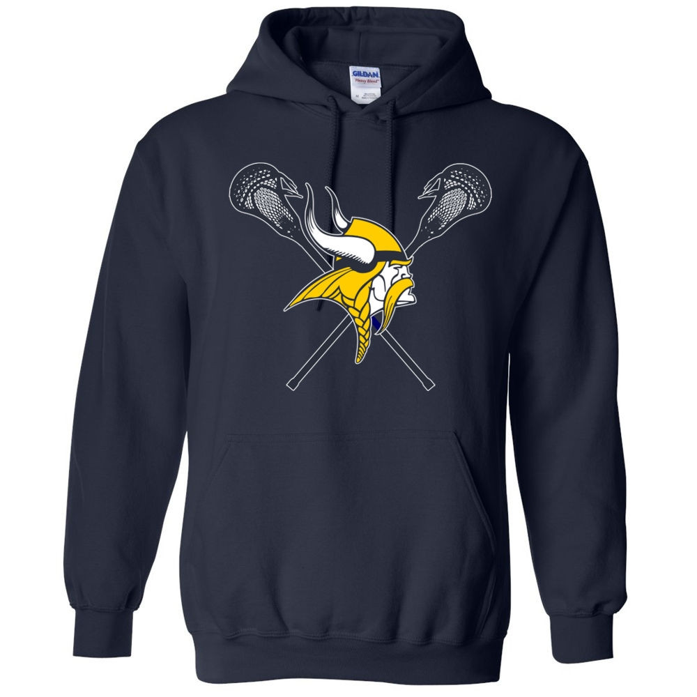 DH Conley Lacrosse Cotton Hooded Sweatshirt | Large Logo | Multiple Colors
