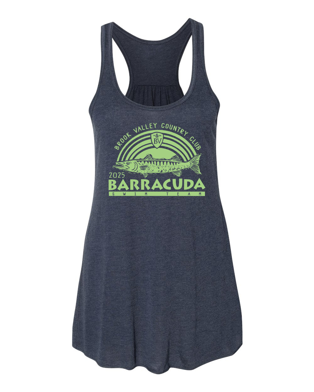 Brook Valley CC Barracuda Swim Team Flowy Tank