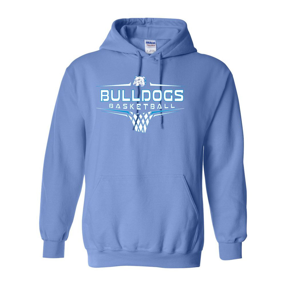 CM Eppes Basketball | Hoop Logo | Cotton Hooded Sweatshirt