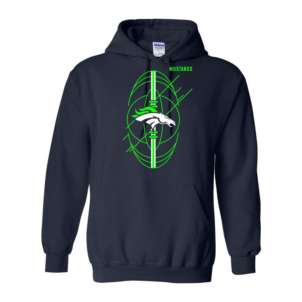 Hope Football Cotton Hooded Sweatshirt | Multiple Colors