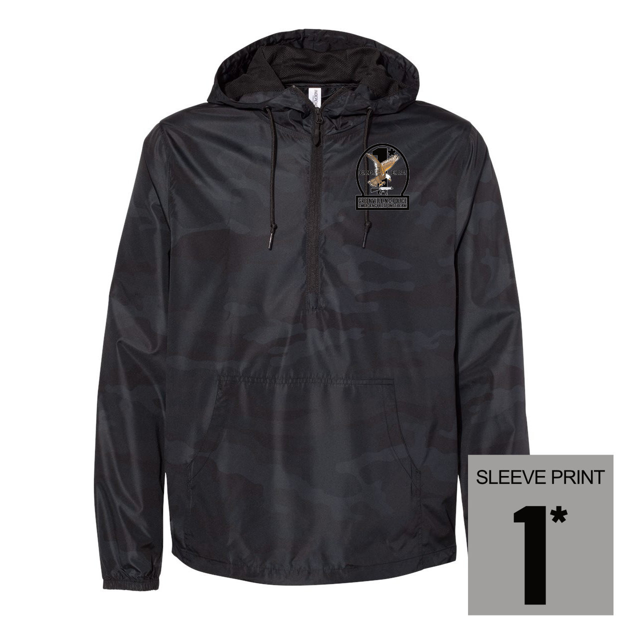 GPD ERT | Lightweight Quarter-Zip Windbreaker Pullover Jacket