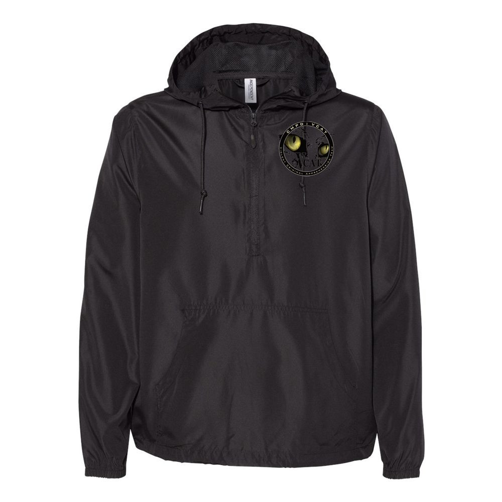 CMPD | V Cat | Lightweight Quarter-Zip Windbreaker Pullover Jacket