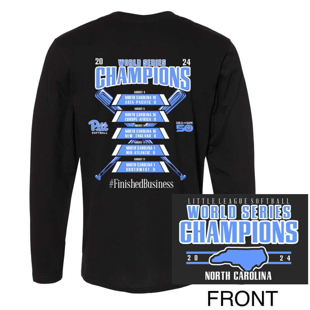 2024 WORLD SERIES Champions | Long-Sleeve Cotton Tee