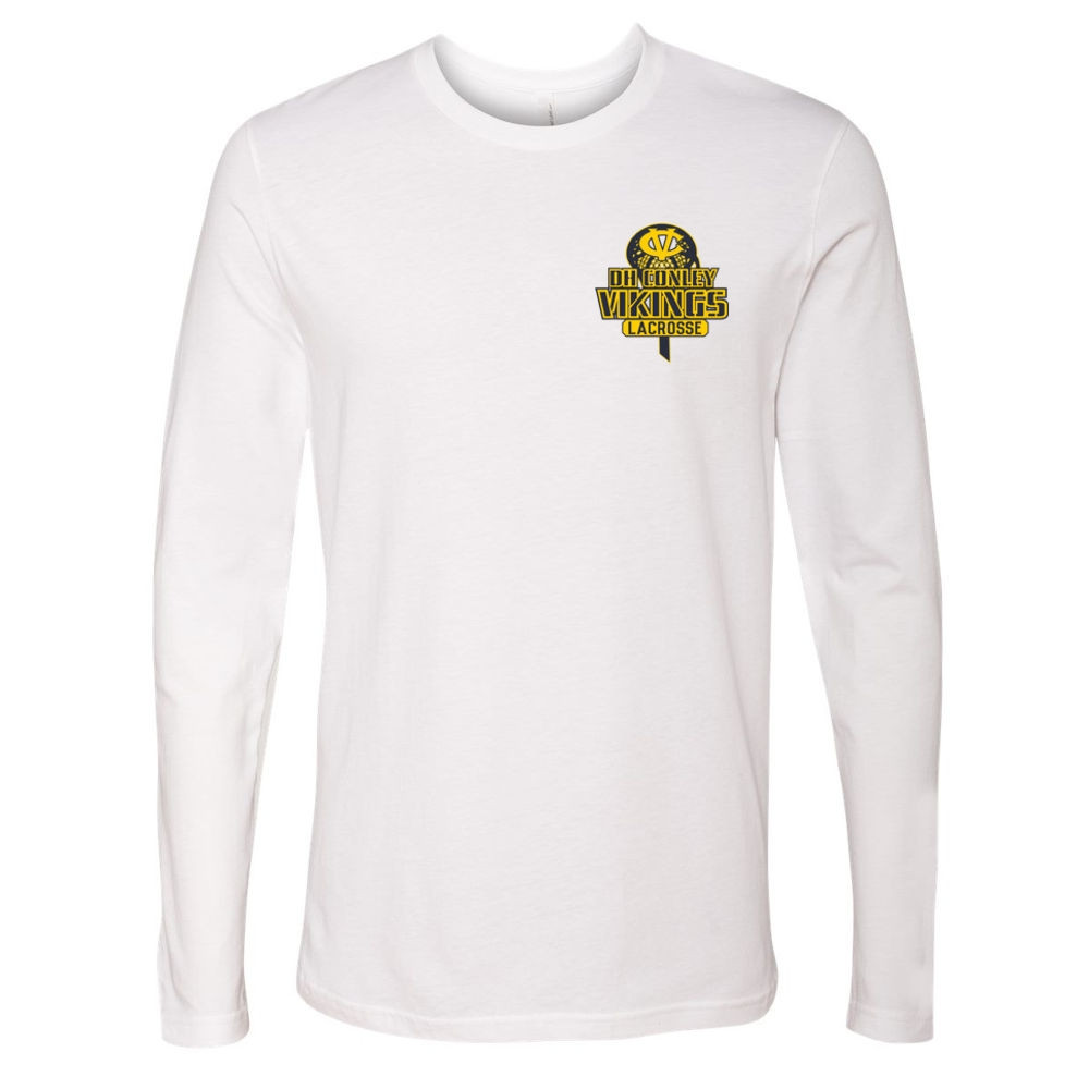 DH Conley Lacrosse Long-Sleeve T-Shirt | Small Logo | Multiple Colors