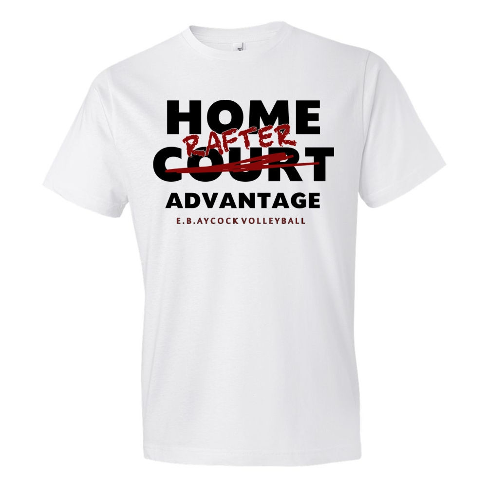 EB Aycock Volleyball Cotton Tee | Home Rafter | Multiple Colors