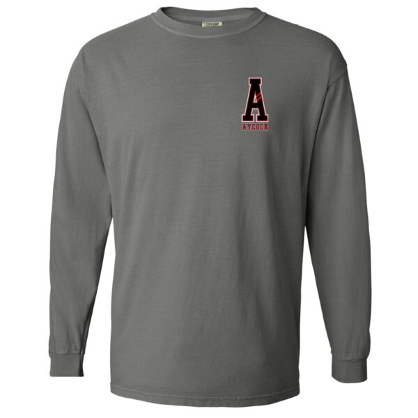 Aycock A Comfort Color Long Sleeve T-Shirt | Multiple Colors
