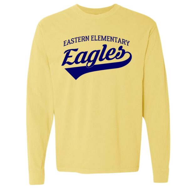 Eastern Script Comfort Color Long Sleeve T-Shirt | Multiple Colors