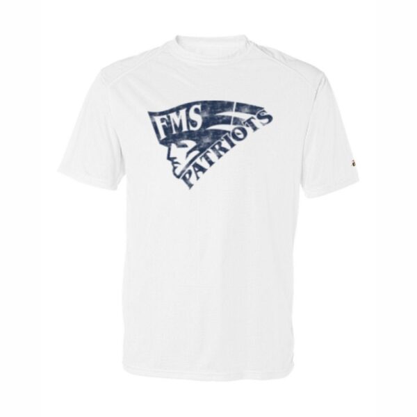 Farmville Middle School | Short-Sleeve Performance T-Shirt | Distressed Patriots Design