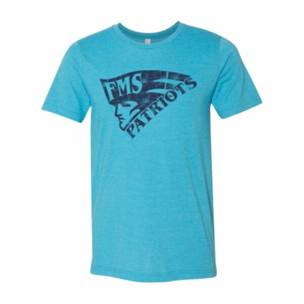 Farmville Middle School | Short-Sleeve T-Shirt | Distressed Patriots Design | Multiple Colors