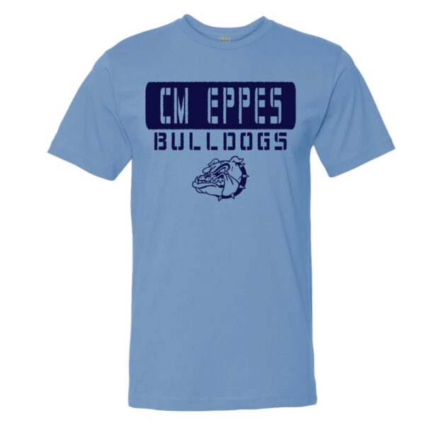 CM Eppes Cotton Tee | Stencil Design | Multiple Colors