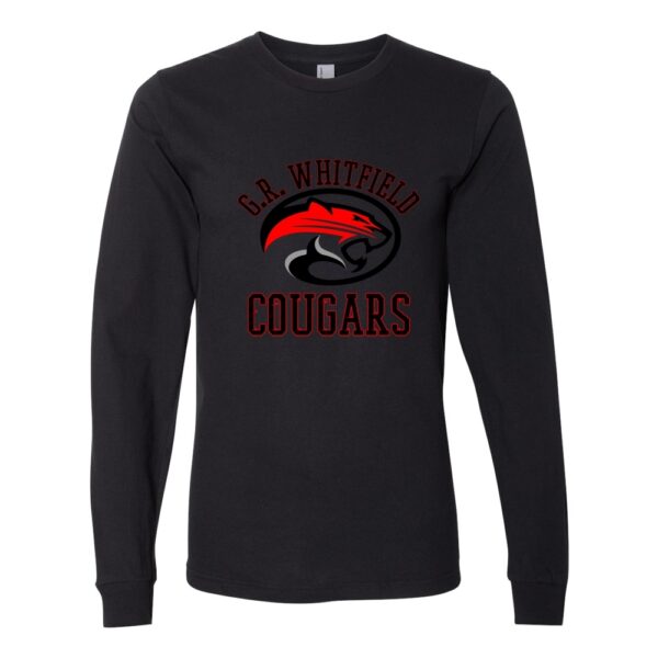GR Whitfield | Cougar Head Logo | Long-Sleeve Tee | Multiple Colors