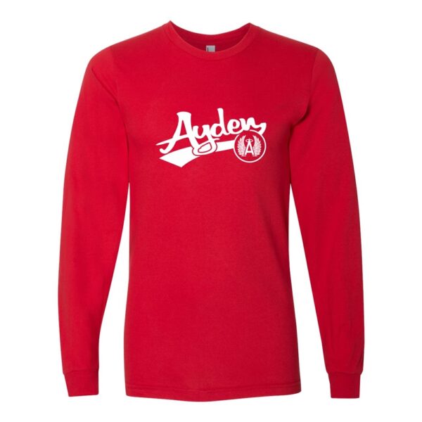 Ayden Elementary | Script Logo | Long-Sleeve Tee | Multiple Colors