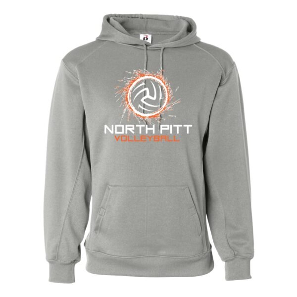 Alternative view of North Pitt Volleyball | Spark Logo | Performance Hoodie | Multiple Colors