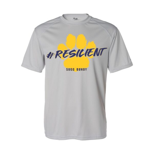 Alternative view of Sugg Bundy Basic Performance Tee | #RESILIENT Logo |  Multiple Colors