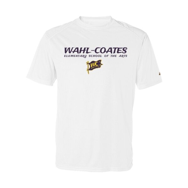 Alternative view of Wahl-Coates | Word Logo | Performance Tee | Multiple Colors