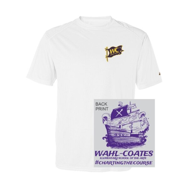 Alternative view of Wahl-Coates | Front/Back Charting the Course | Performance Tee | Multiple Colors