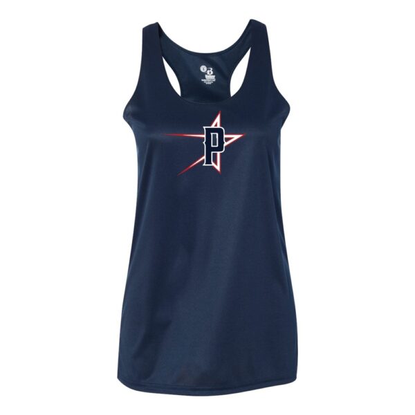 Alternative view of All American Prospects | Star Logo | Performance Racerback Tank