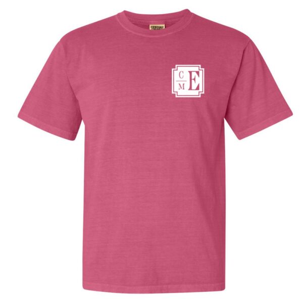 CM Eppes Comfort Colors Tee | Monogram | Multiple Colors