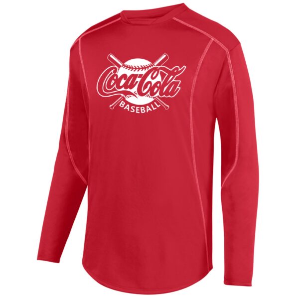 Coca-Cola Edge Fleece Pullover | Crossed Bats