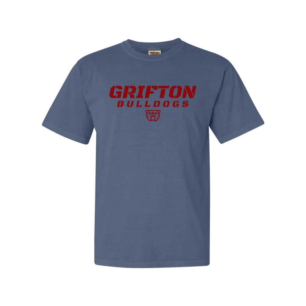 Grifton Bulldogs | Slant Print | Comfort Colors | Multiple Colors