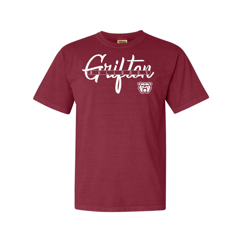 Grifton Bulldogs | Script Print | Comfort Colors | Multiple Colors