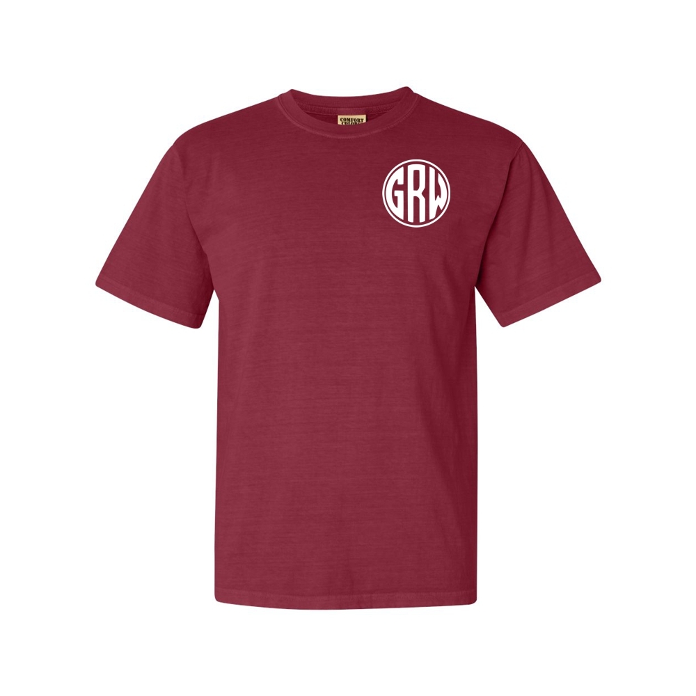 GR Whitfield | Monogram | Comfort Colors | Multiple Colors