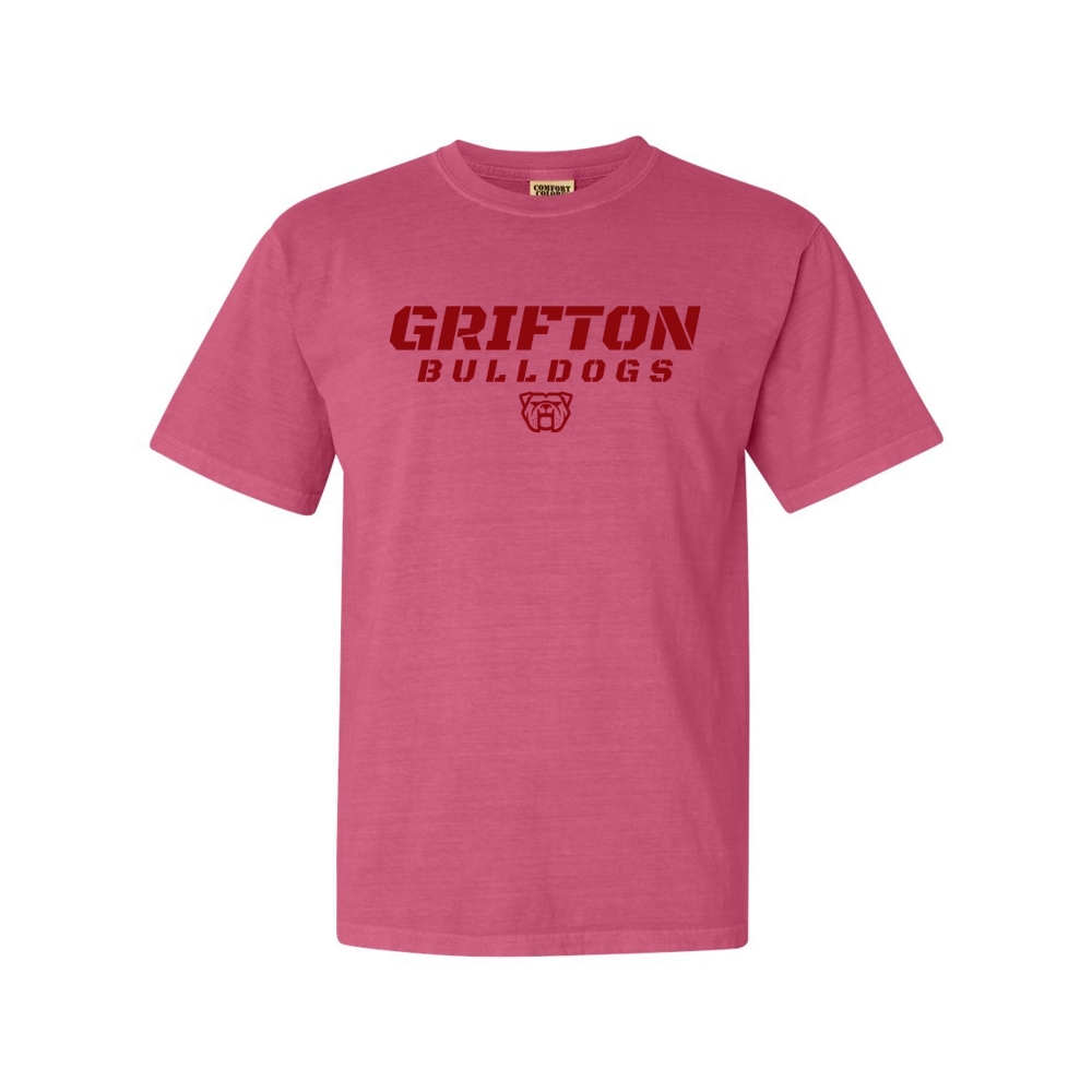 Grifton Bulldogs | Slant Print | Comfort Colors | Multiple Colors