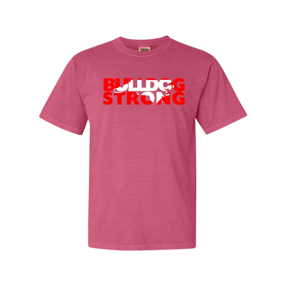 Grifton Bulldogs | Bulldog Strong Print | Comfort Colors | Multiple Colors