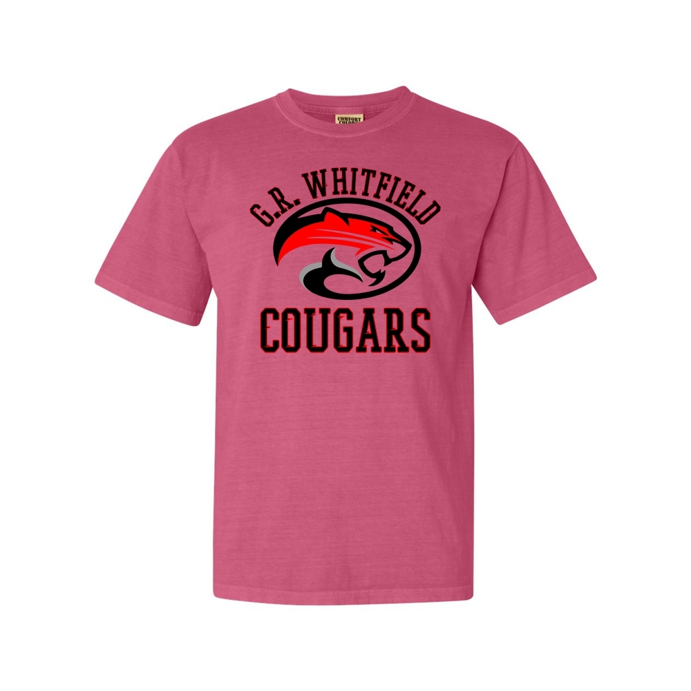 GR Whitfield | Cougar Head Logo | Comfort Colors | Multiple Colors