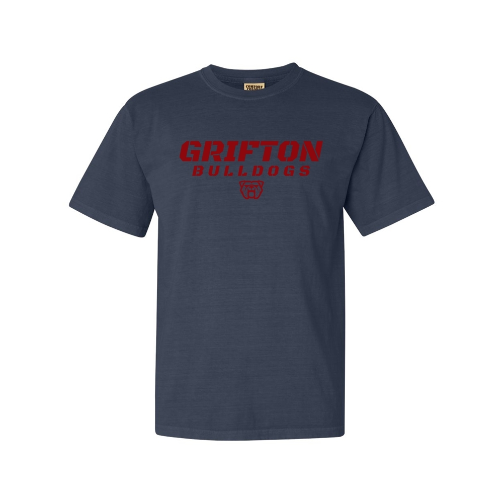 Grifton Bulldogs | Slant Print | Comfort Colors | Multiple Colors