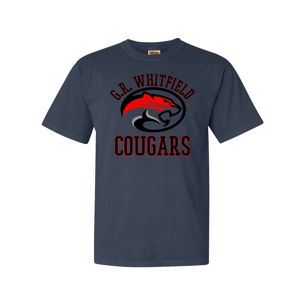 GR Whitfield | Cougar Head Logo | Comfort Colors | Multiple Colors