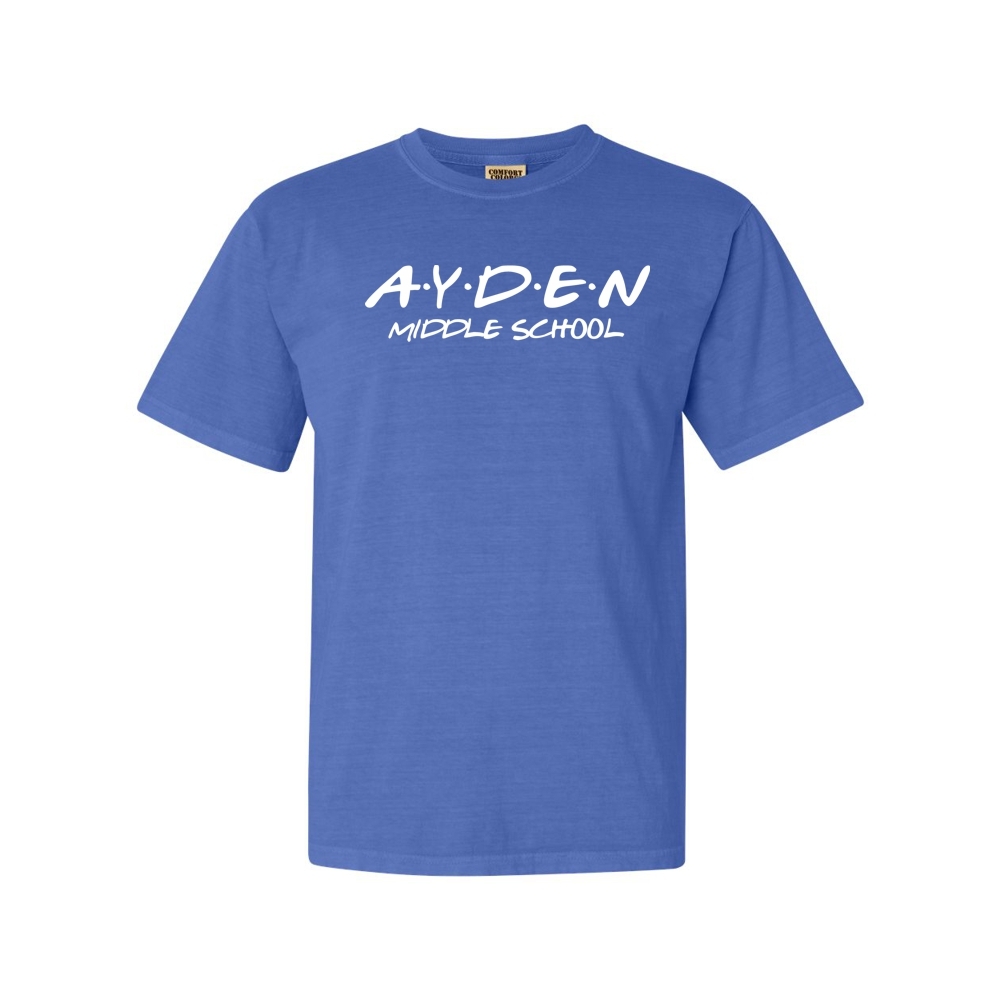 Ayden Middle | Ayden Friends Logo | Comfort Colors | Multiple Colors