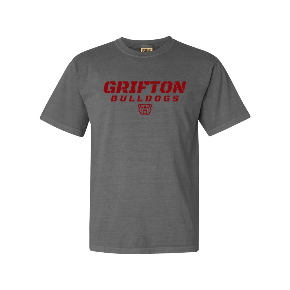 Grifton Bulldogs | Slant Print | Comfort Colors | Multiple Colors