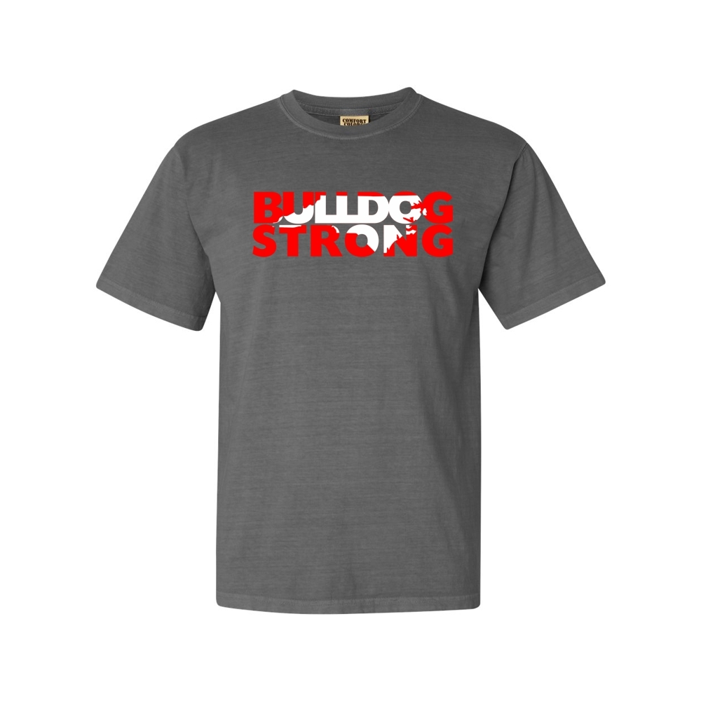 Grifton Bulldogs | Bulldog Strong Print | Comfort Colors | Multiple Colors