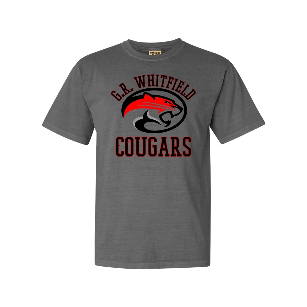 GR Whitfield | Cougar Head Logo | Comfort Colors | Multiple Colors