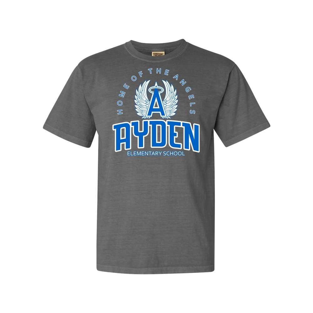 Ayden Elementary | Home of Angels Logo | Comfort Colors | Multiple Colors