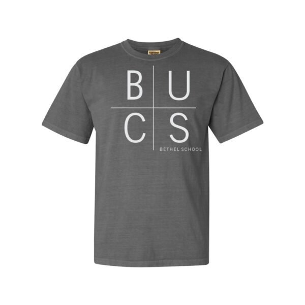 Bethel School | BUCS Logo | Comfort Colors Tee | Multiple Colors