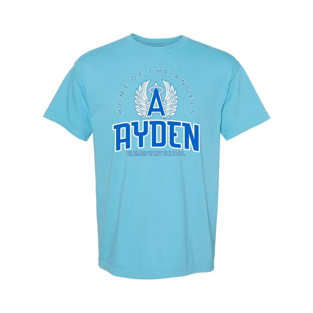 Ayden Elementary | Home of Angels Logo | Comfort Colors | Multiple Colors