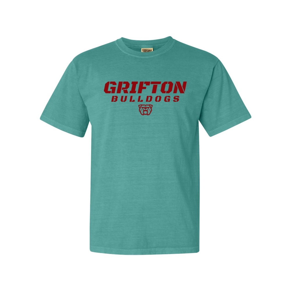 Grifton Bulldogs | Slant Print | Comfort Colors | Multiple Colors