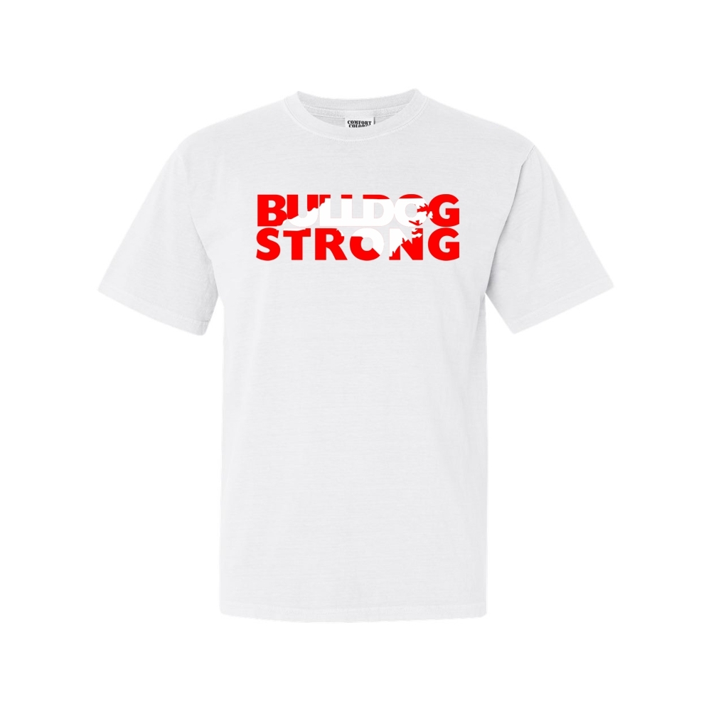 Grifton Bulldogs | Bulldog Strong Print | Comfort Colors | Multiple Colors
