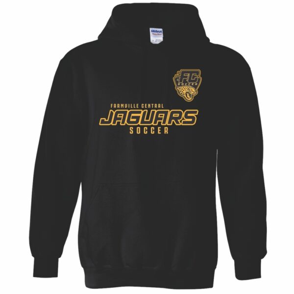 Farmville Central Soccer | Cotton Hooded Sweatshirt | Multiple Colors