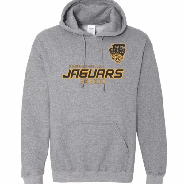 Farmville Central Soccer | Cotton Hooded Sweatshirt | Multiple Colors