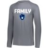 Brown & Wood Baseball Long-Sleeve Performance Tee | Family