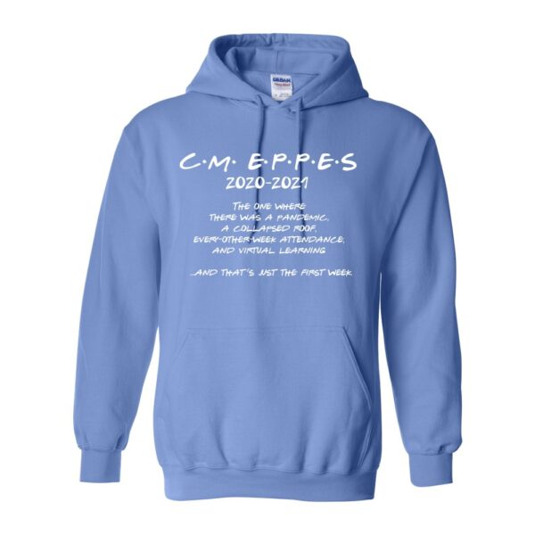CM Eppes Bulldogs Cotton Hooded Sweatshirt | The One With All The Things